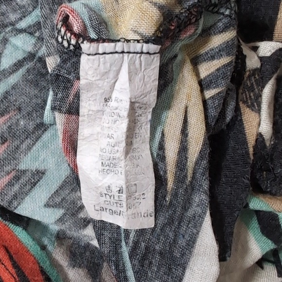 Love Culture Tank Top Aztec Tribal Print Sleeveless Casual Tank Top Large - Picture 4 of 4